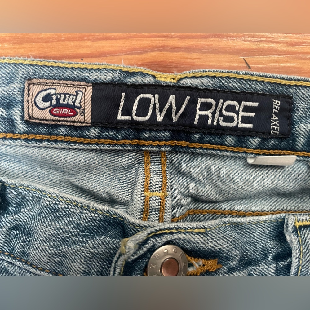 Cruel jeans y2k low rise medium wash